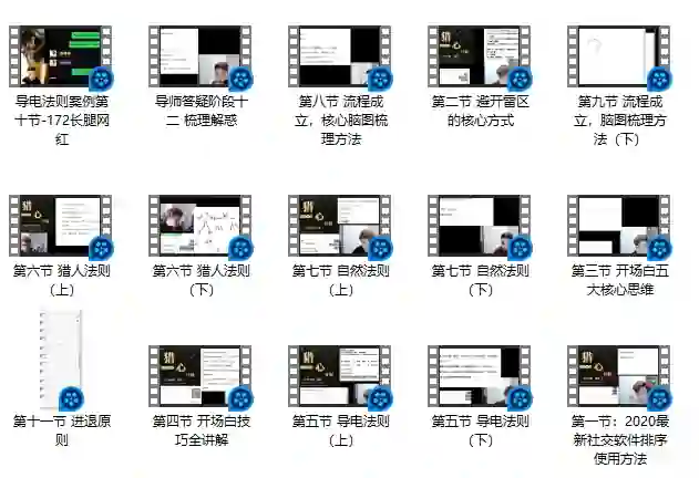 七分学堂 猎心计划-九觉情感社