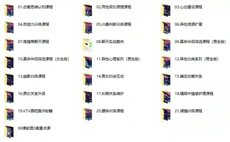 明日恋爱 危险人物《高级会员5.0》-九觉情感社