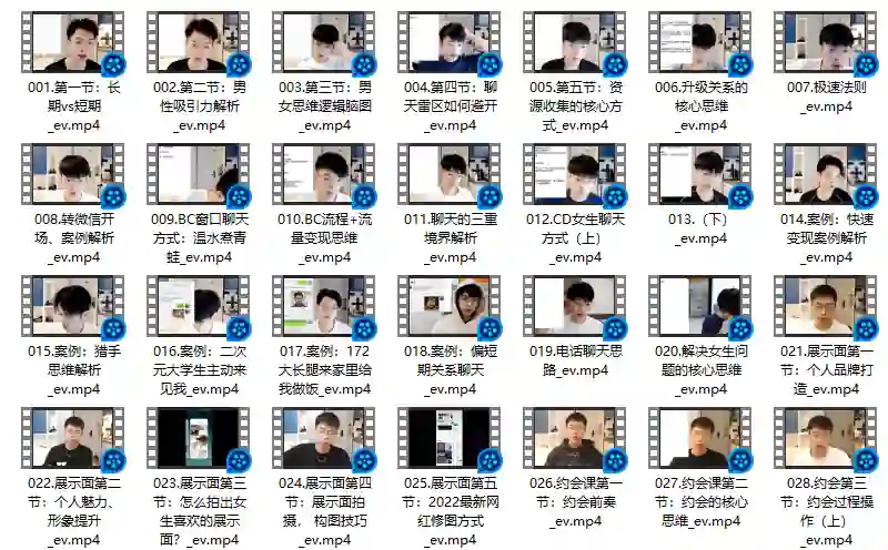 贤师傅《进阶课程班》-九觉情感社