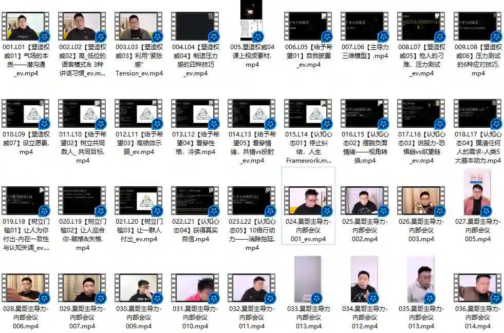 昊哥《主导力训练营》-九觉情感社