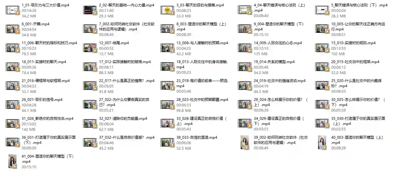 图片[2]-欧阳梦琪《男性魅力提升系列课—无限话题聊天训练从零起步7天社交达人速成》-九觉情感社