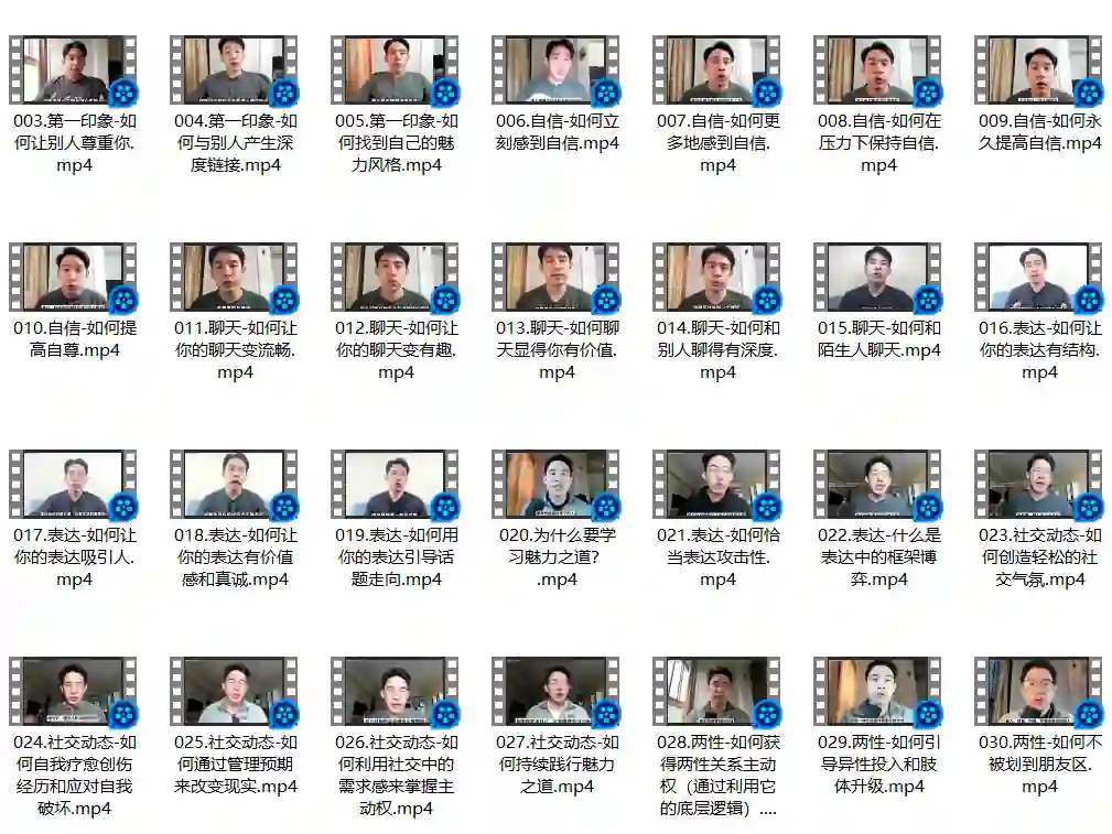 魅力之道-标准版-九觉情感社